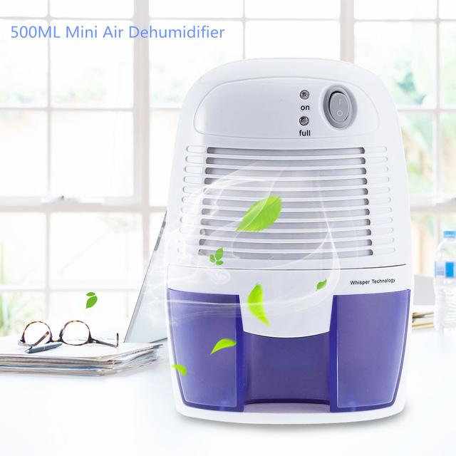 500ML Electric Dehumidifier Home Air Dryer Damp Moisture Home Kitchen //Bedroom
