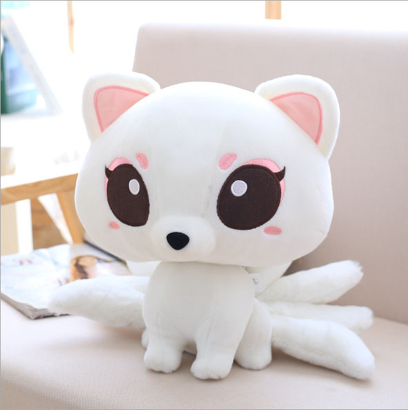 GẤU BÔNG CÁO 9 ĐUÔI SIÊU CU TE KÍCH THƯỚC 25CM