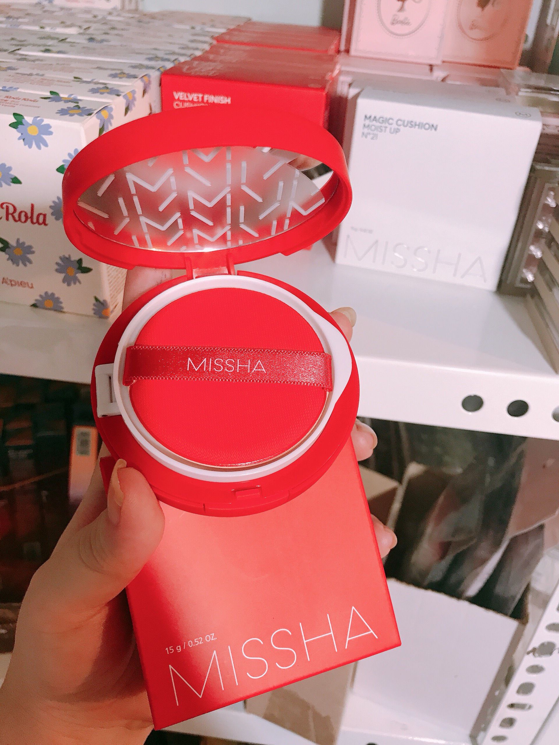 PHẤN NƯỚC MISSHA CUSHION VELVET FINISH