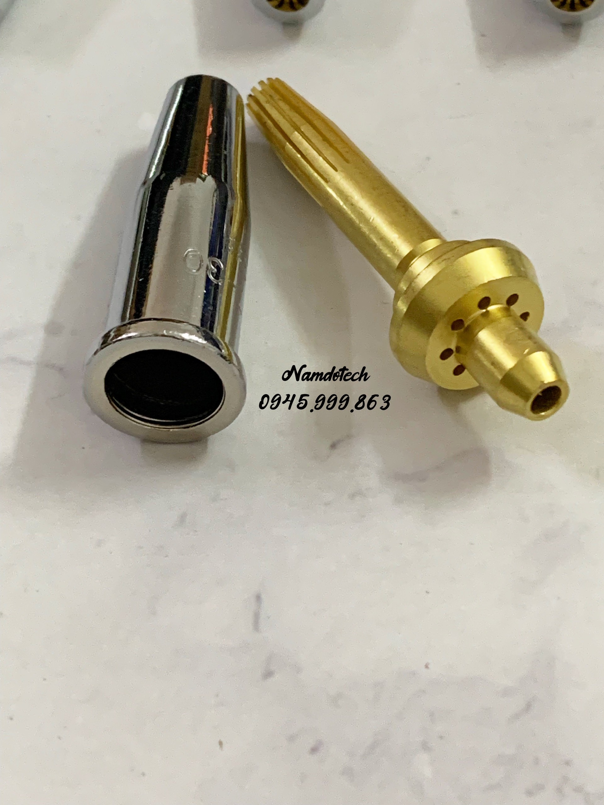 BÉC CẮT OXY GAS G07-30 INOX SỊN ĐẸP SỐ 1-2-3