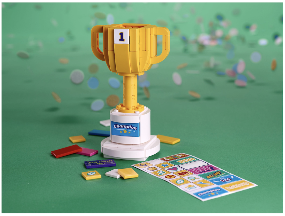【Official】 LEGO 40385 Trophy 200pcs 8+