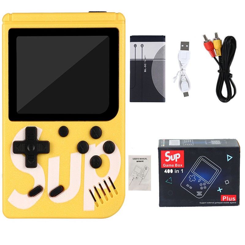 Portable 3 Inch Retro Mini Pocket Game Machine 400 In 1 Gameboy Gamebox