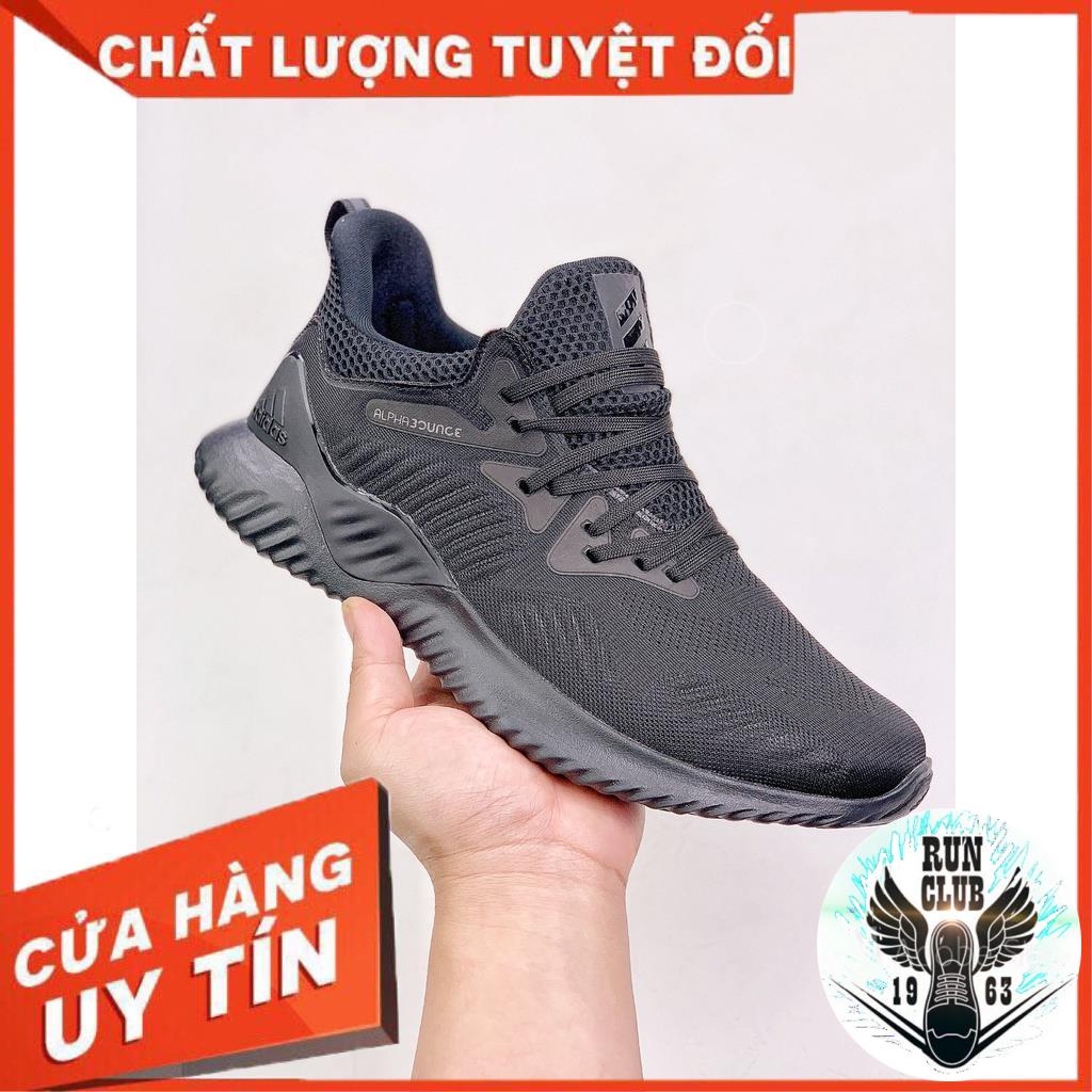 [VIDEO ẢNH THẬT+HỘP BẢO VỆ+FREESHIP] giầy thể thao Alphabounce beyond đen thời trang nam nữ