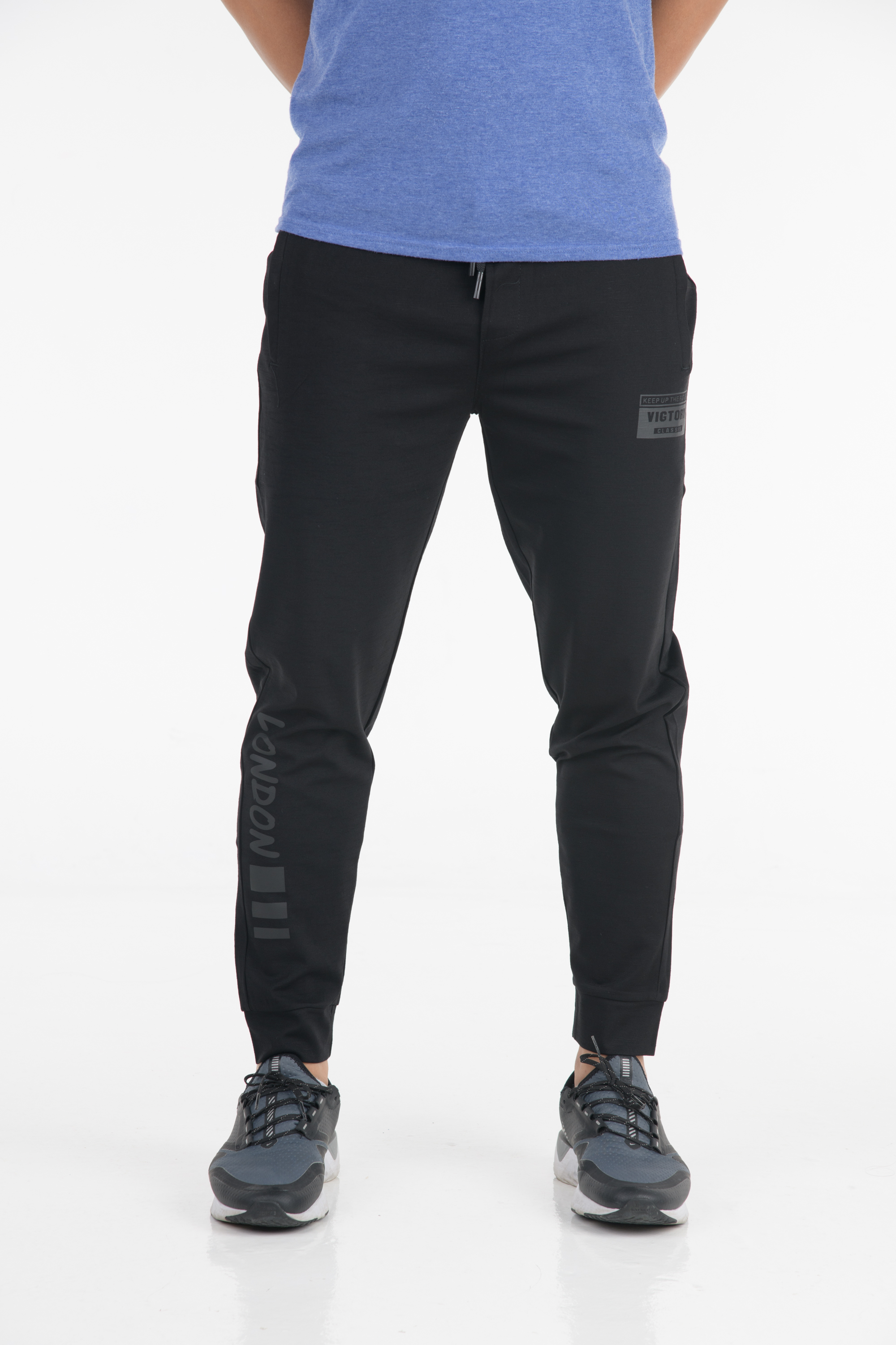Zoff Black Jogger Pants 3913 | Lazada Singapore