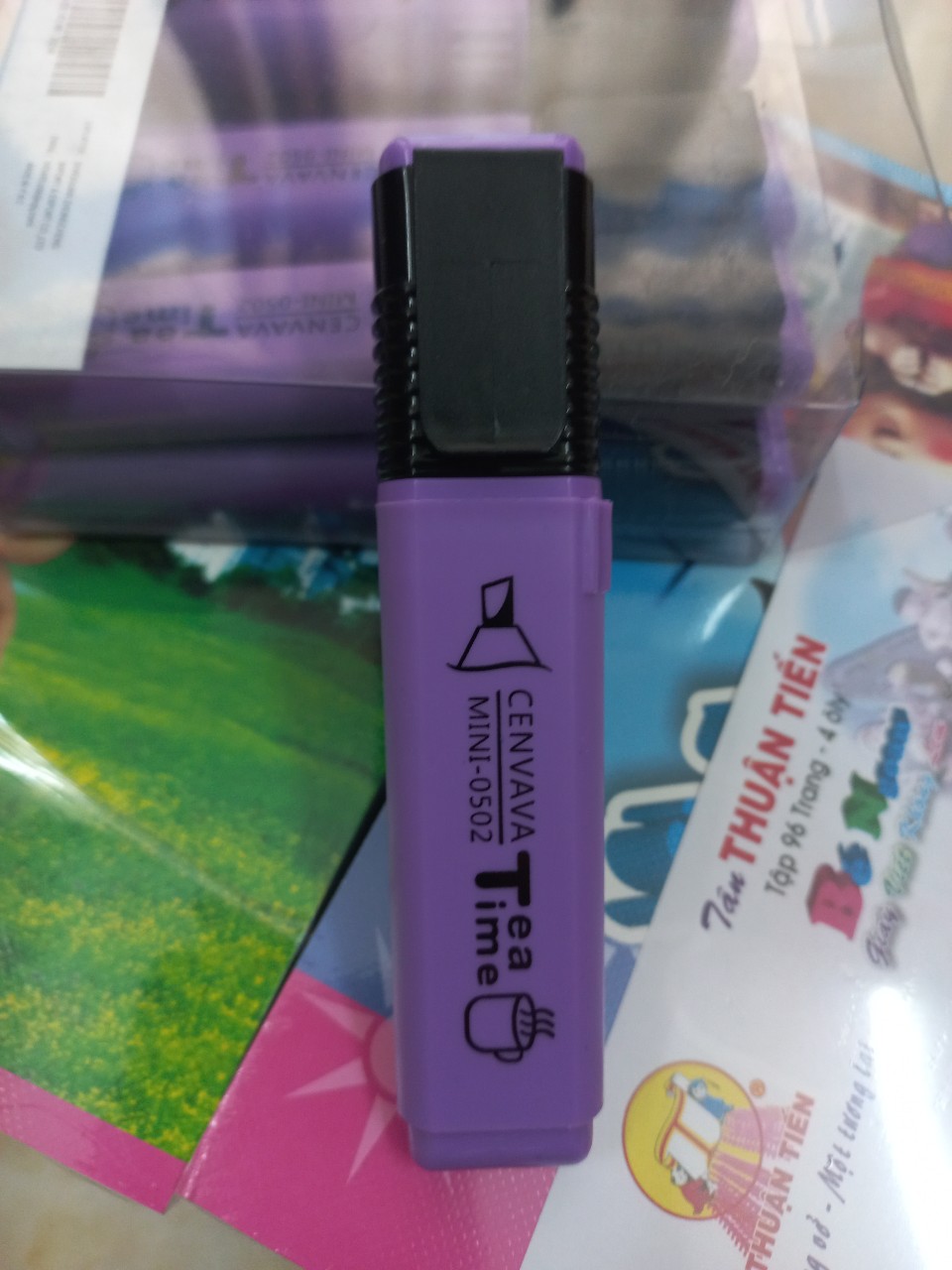 Bút dạ quang cenvava 0502 nét 5mm