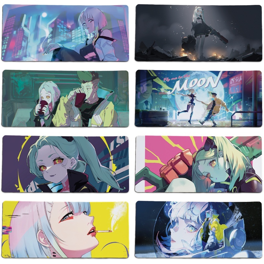 900mm*400mm Edgerunners Cyberpunk Gaming Mouse Pad