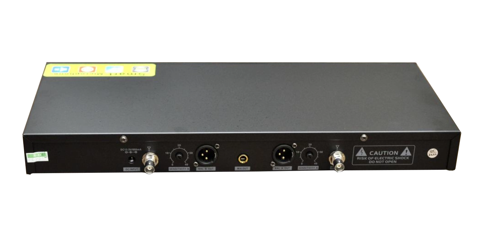 [HCM]Micro không dây Shure UGX10II main đỏ