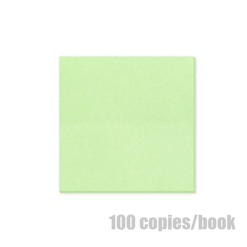 Xinder 100 Sheets Colored Small Square Post-it Notes Mini Note Paper ...