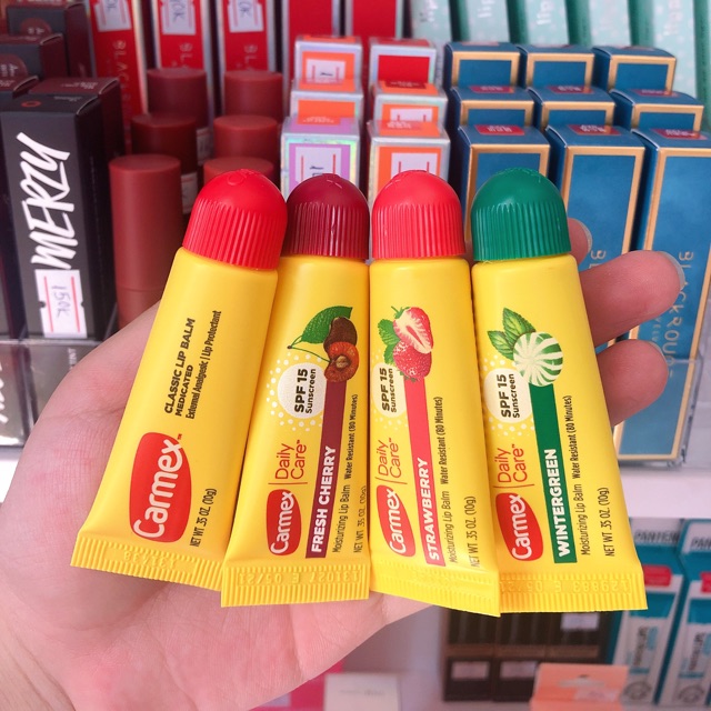 Son dưỡng môi Carmex Mỹ
