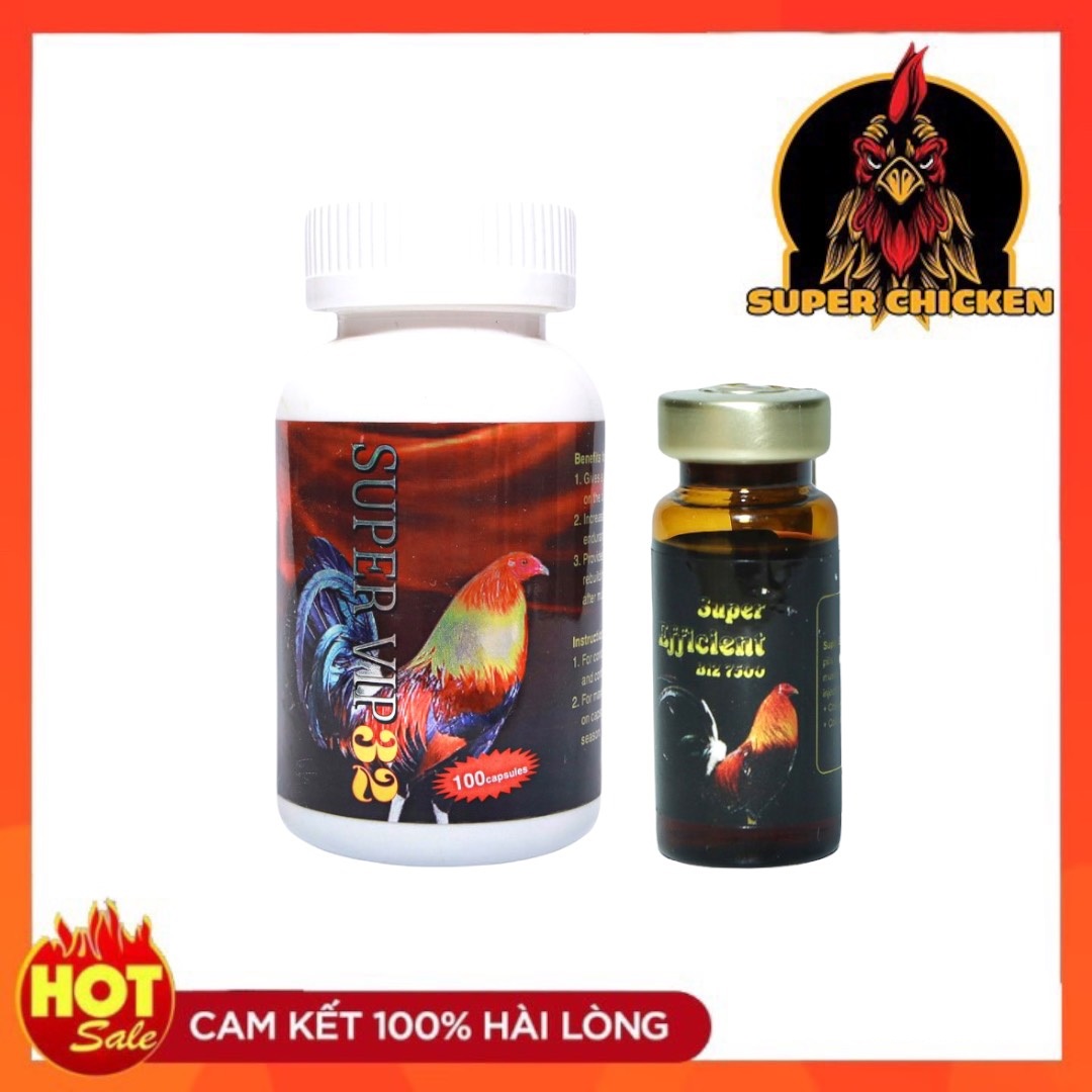 Thuốc nuôi gà đá tăng bo combo thuốc nuôi 7 ngày đá super vip 32 100v + b12 7500 10ml tăng bo lì đòn cứng cáp, thuốc gà đá, thuốc dành cho gà đá, thuốc nuôi gà, thuốc dành cho gà tơ lỏn lẻn