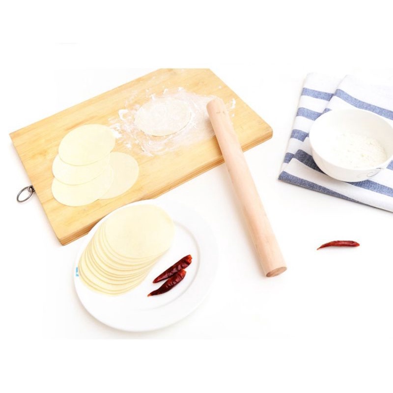 Cây lăn bột làm bánh bằng gỗ 28cm