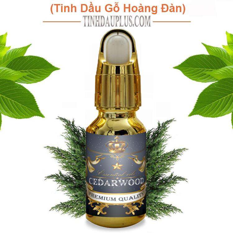 Tinh dầu hoàng đàn plus Cedarwood mùi hương ấm áp hương gôc thiền định