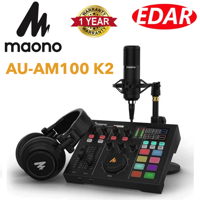 MAONO AUAM100 AUAM100K2 Professional live Audio interface kit sound