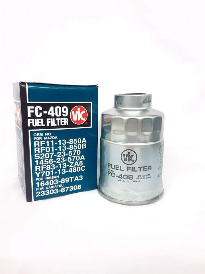 VIC FUEL FILTER FC409 for ISUZU 4HF1, 4JG2, 4BE1, 4HG1 Lazada PH