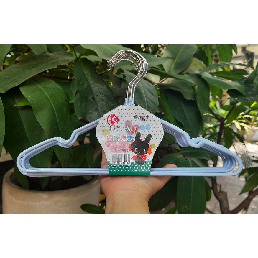 Set 10 móc phơi quần áo em bé không gỉ sét hàng dày