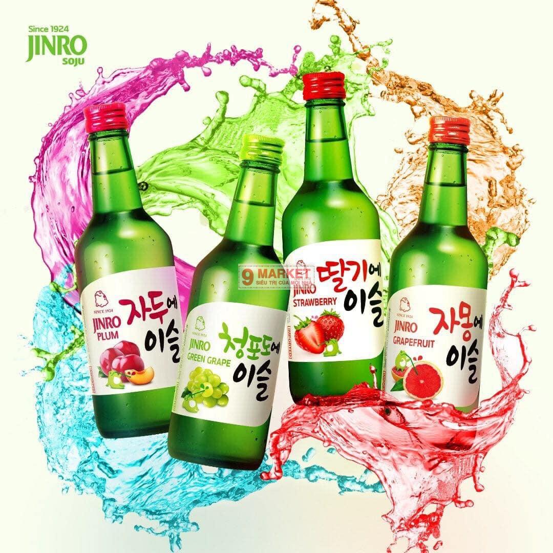 Jinro Plum Soju hương mận