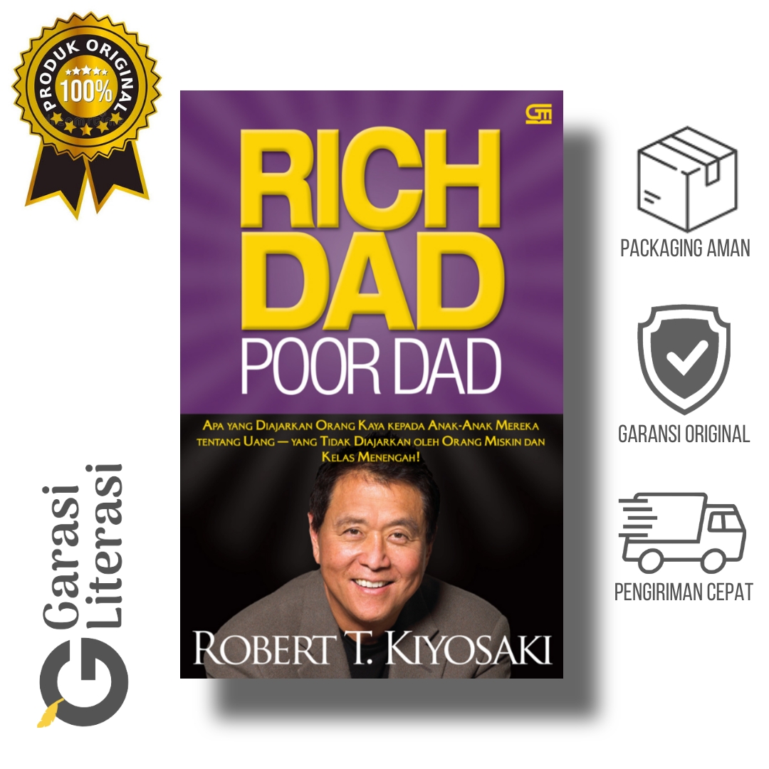 Buku Rich Dad Poor Dad By Robert T Kiyosaki Original Lazada Indonesia