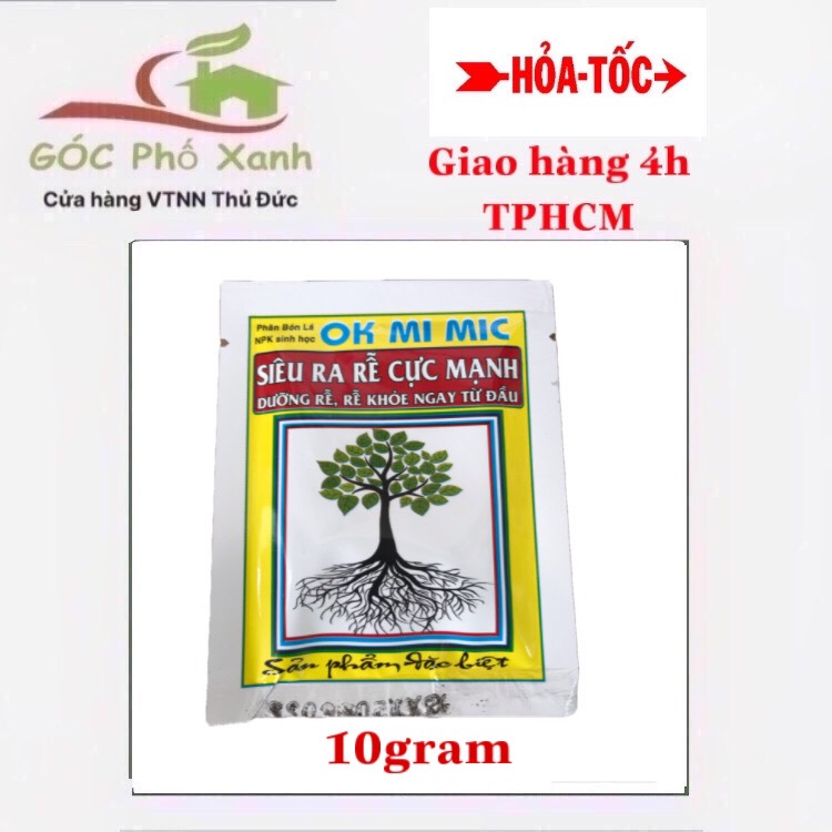 Phân bón ok mi mic ra rễ cực mạnh