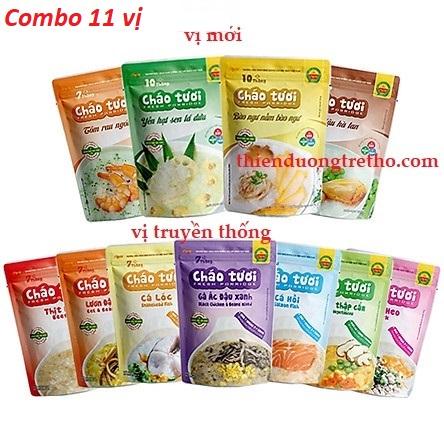 Combo Đủ Vị Cháo Tươi Dinh Dưỡng Cây Thị (11 vị)