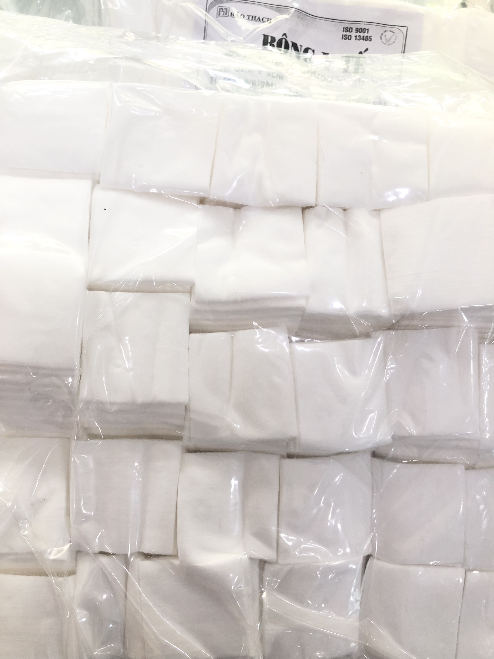 Bông Y Tế Cắt Sẵn Nhiều Size