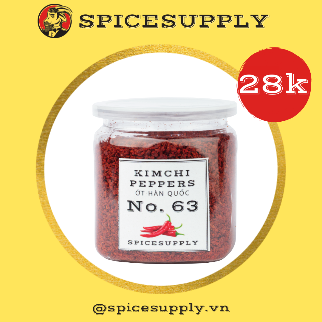 Hũ 80g kimchi pepper - ớt hàn quốc spicesupply việt nam