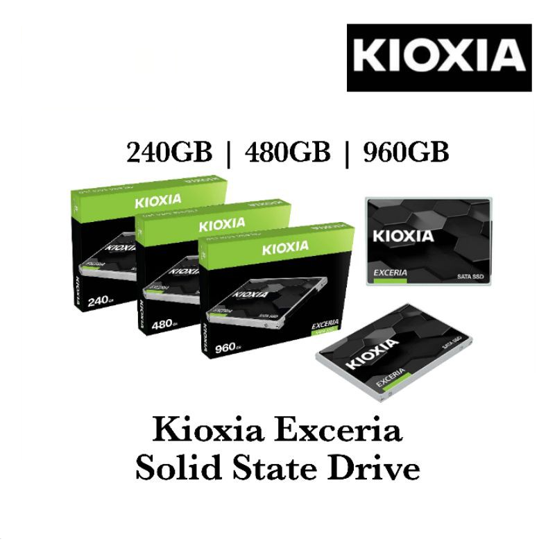 Kioxia Exceria Sata 960GB SSD 2.5 inch 6 Gbit/s 555MB/s - Formerly