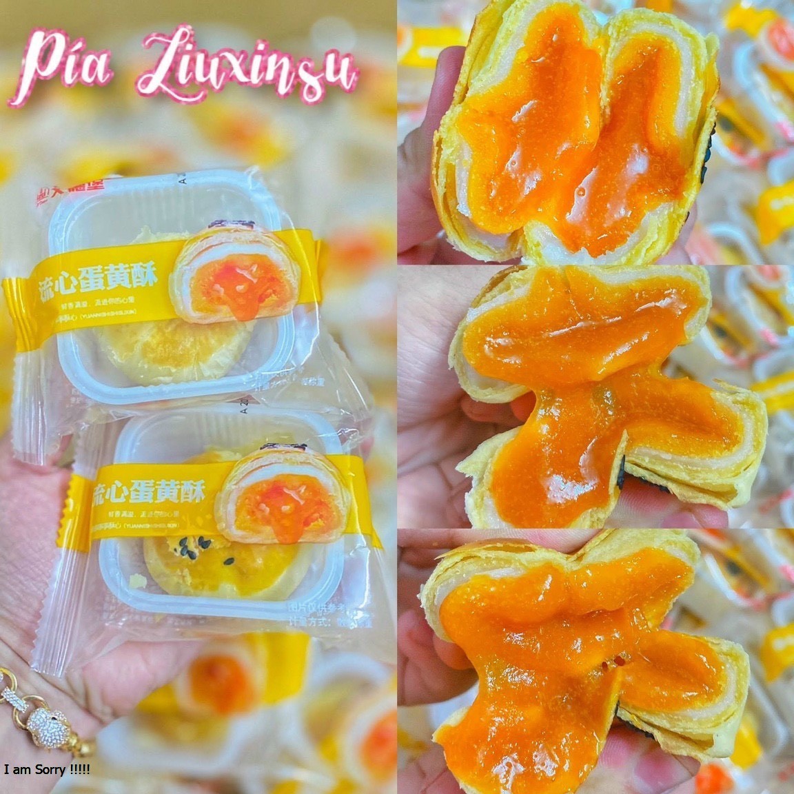 Bánh pía ngàn lớp trứng muối chảy ( 1kg ) MÃ MTXD02