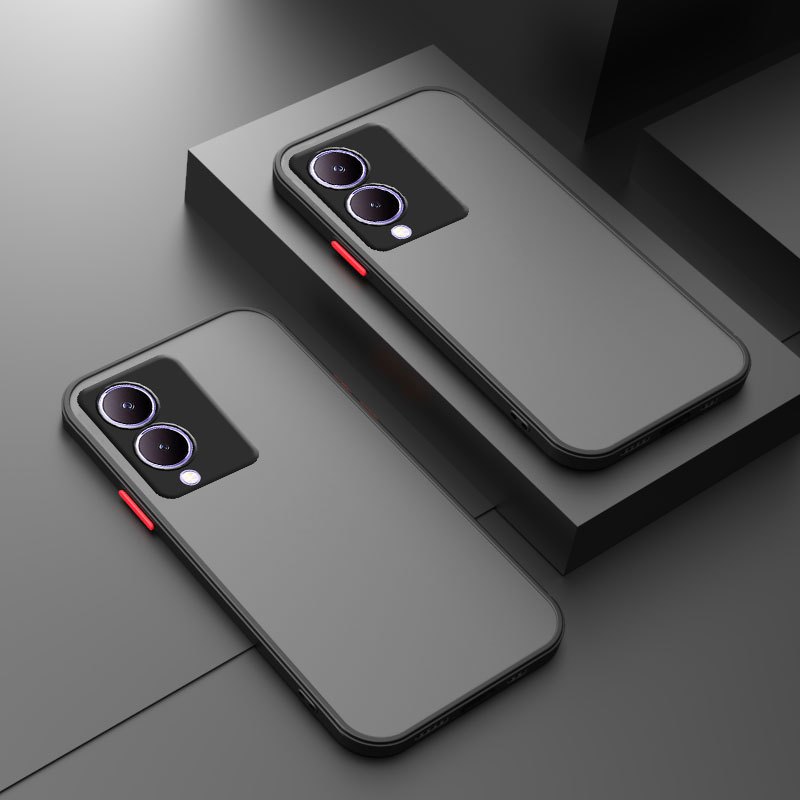 Luxury%20Matte%20Cases%20For%20Vivo%20Y17s%20Y28%20Y36i%20G2%20Shockproof%20Camera%20Bumper%20Safe%20Keeping%20Armor%20Stylish%20Hard%20Protective%20Transparent%20Phone%20Back%20Covers%20-%20Image%202