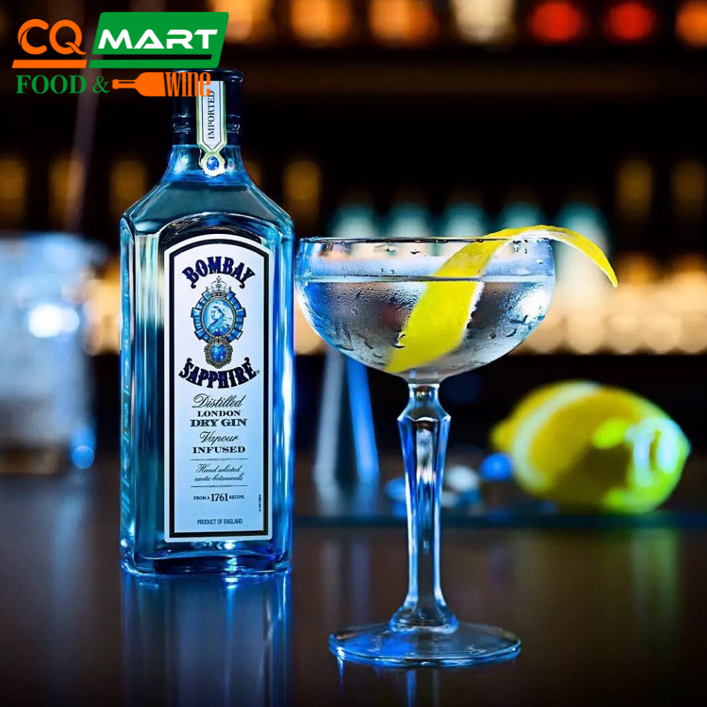 Bombay Sapphire Gin 47% Chai 750ml