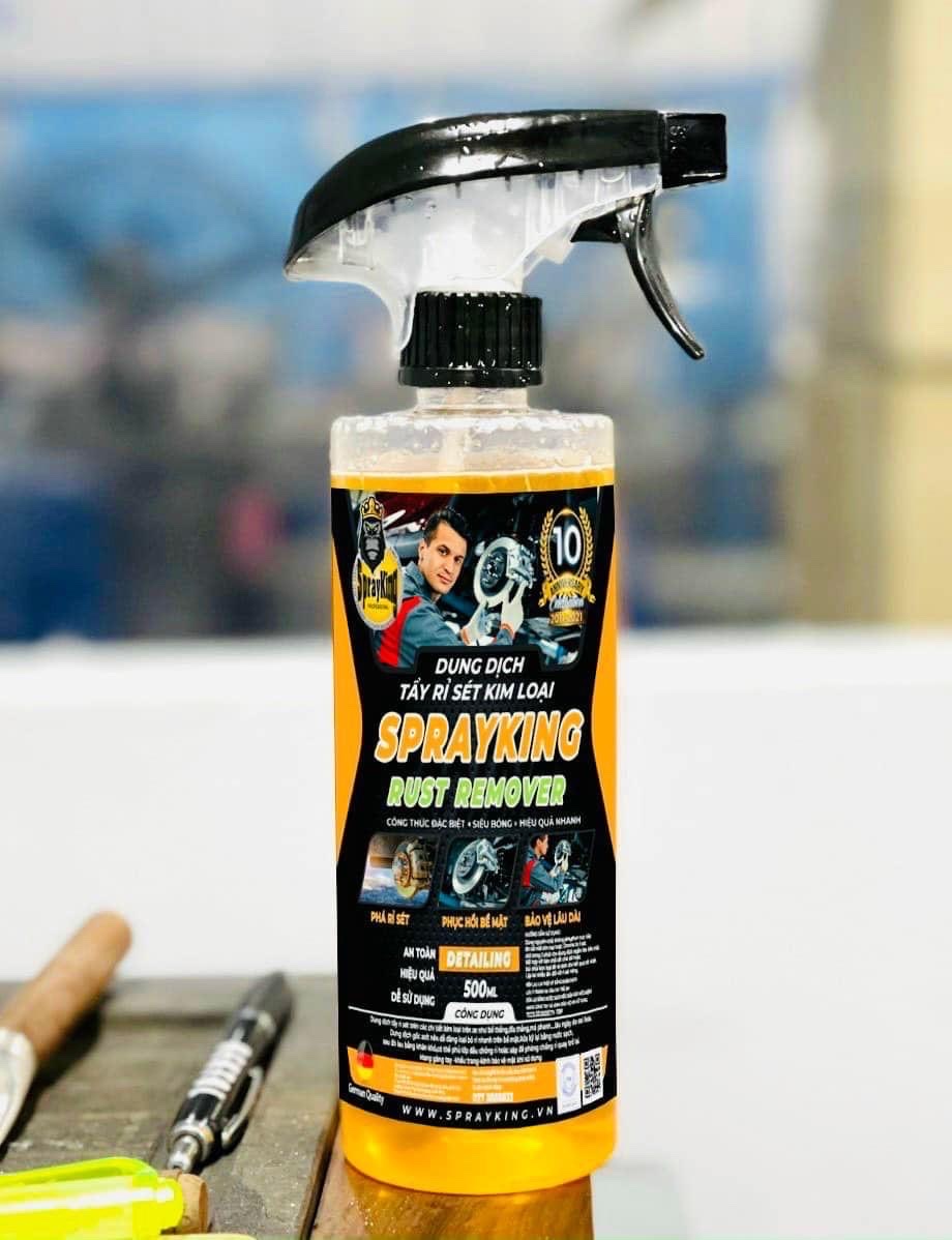 Dung Dịch Tẩy Rỉ Sét Kim Loại - Sprayking Rust Remover 500ml