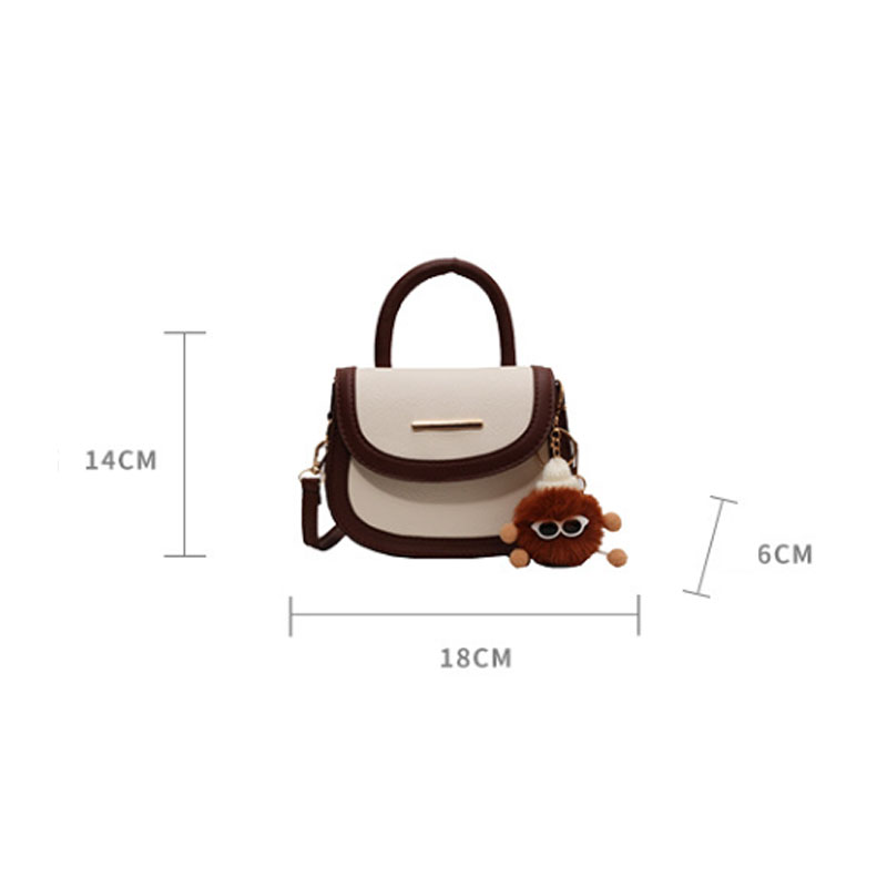 ELACCENT Women's Shoulder Bag Exquisite Simple Versatile Crossbody Bag