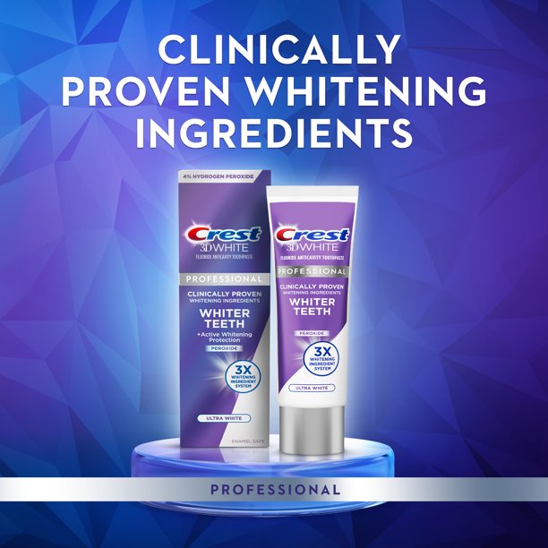 [NK Mỹ] Kem đánh răng Crest 3D White Professional Ultra White - TD Shop