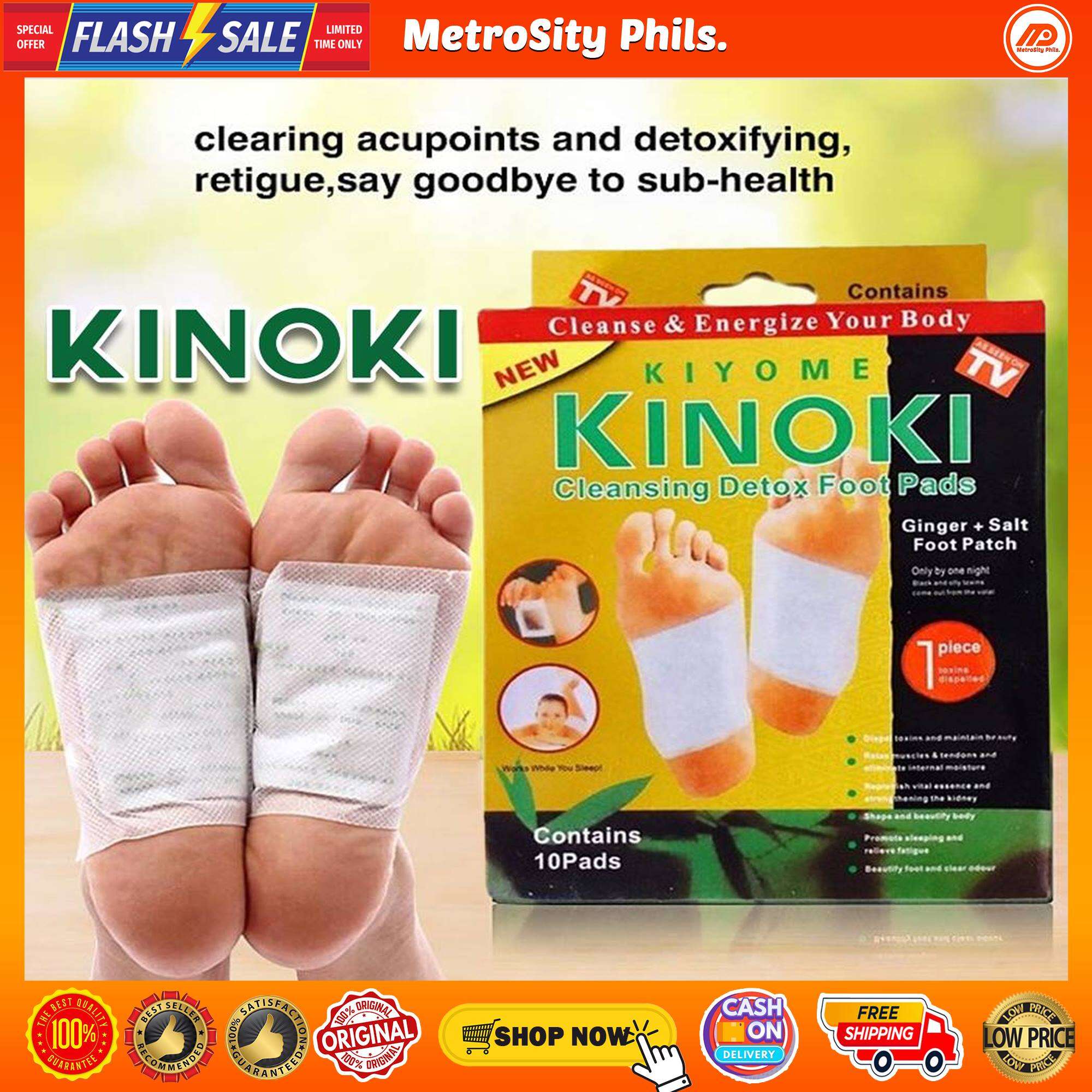 CLEANSING DETOX FOOT PADS Foot detox pad Original 10 Pieces Foot Detox