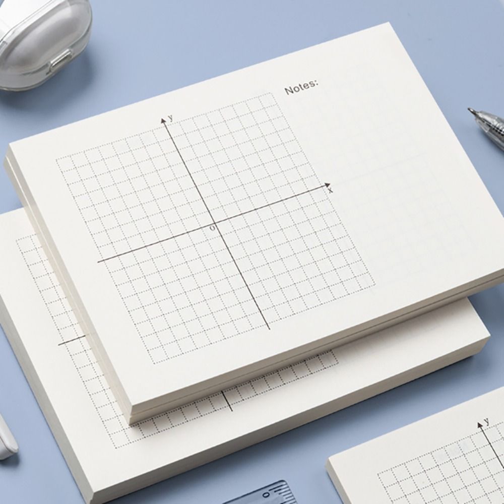 Minimalist 64K Notepad Tearable With Axis Draft Book Portable Graphing ...