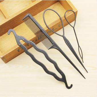 Bộ 4 Món Dụng Cụ Tạo Kiểu Tóc Đa Năng