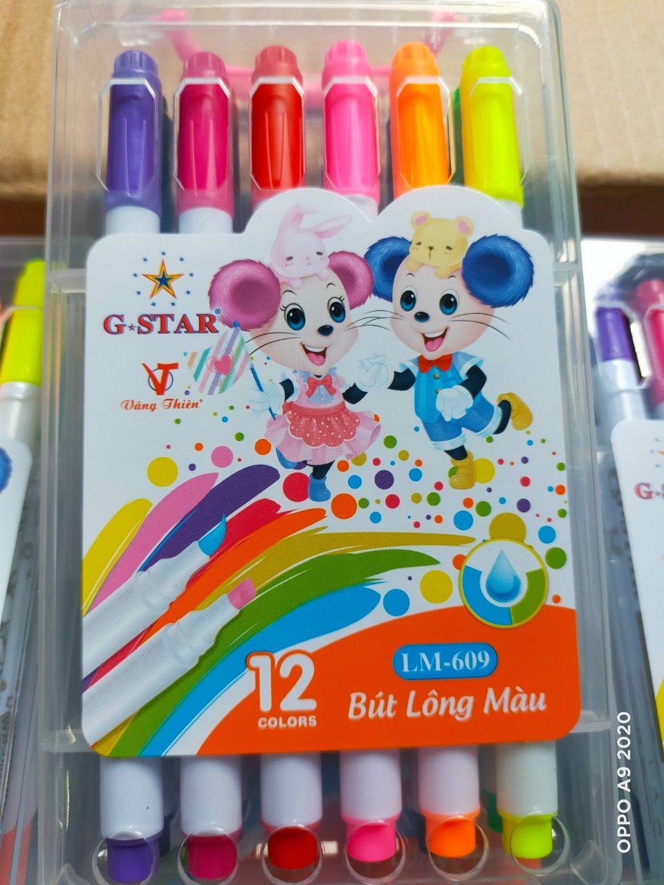 Bút Lông Màu G-STAR LM-609 12 Màu