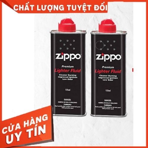 combo 2 bình xăng zippo 133ml  tặng kèm 2 combo tim đá xịn