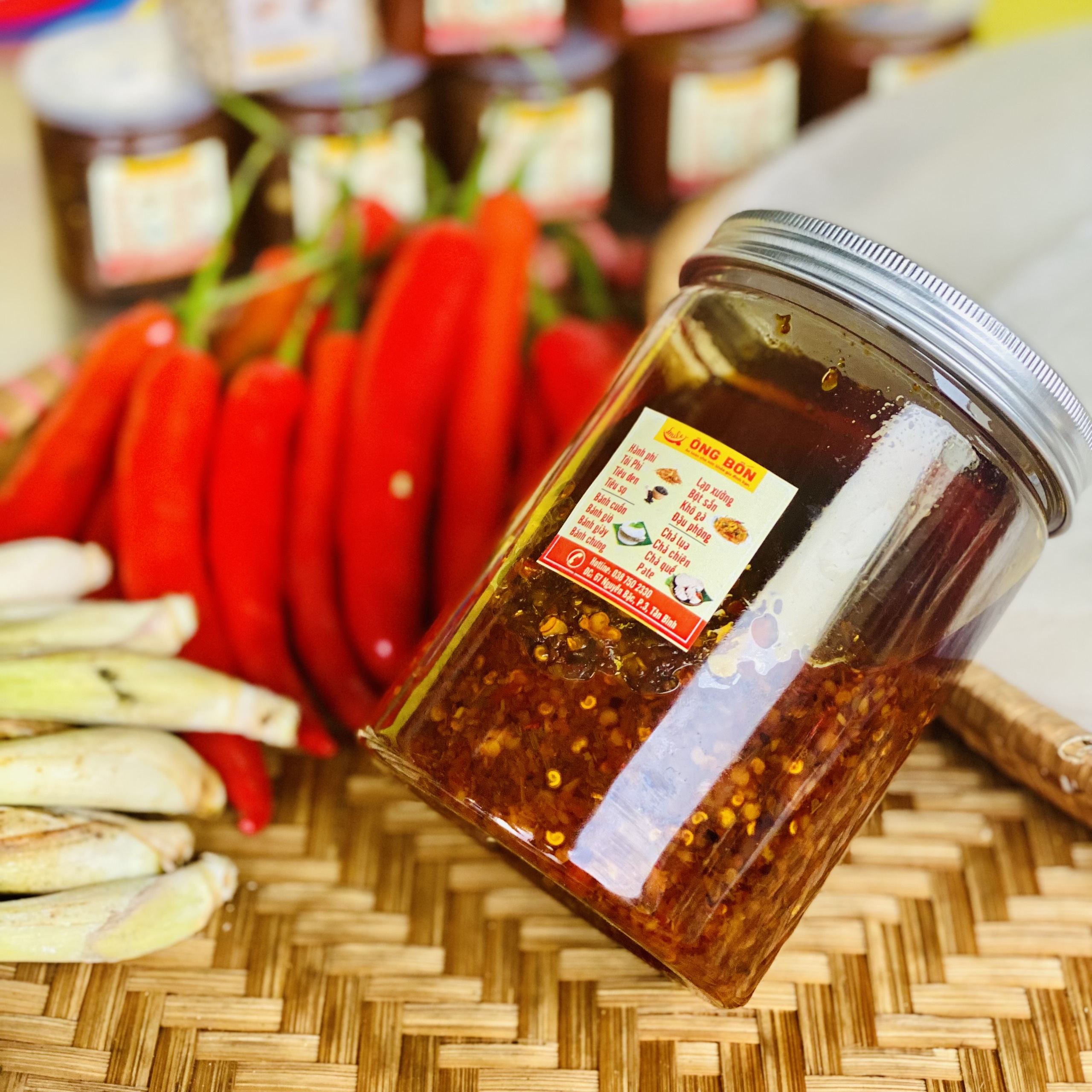 Sa Tế Ớt ÔNG BỐN - Cay Vừa, Thơm Nồng