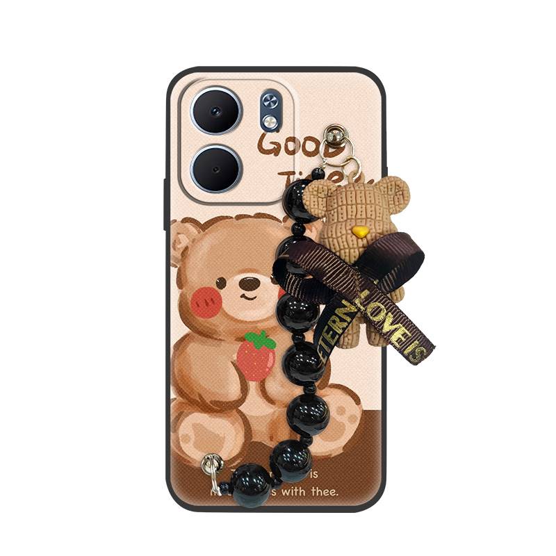 Simplicity%20Cartoon%20Phone%20Case%20For%20OPPO%20A5X%205G/4G%202025%20Global%20Back%20Cover%20silicone%20soft%20case%20Bear%20bracelet%20Waterproof%20cute%20-%20Image%205