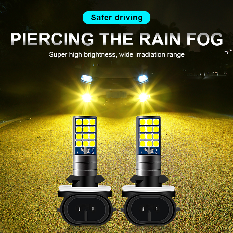 2pcs%20H3%20H27%20881%20880%20Fog%20Lights%20LED%20Bulb%20Super%20Bright%20Car%20Fog%20Lights%20Day%20Driving%20Running%2012V%206000K%20White%20Blue%20Green%20-%20Image%205