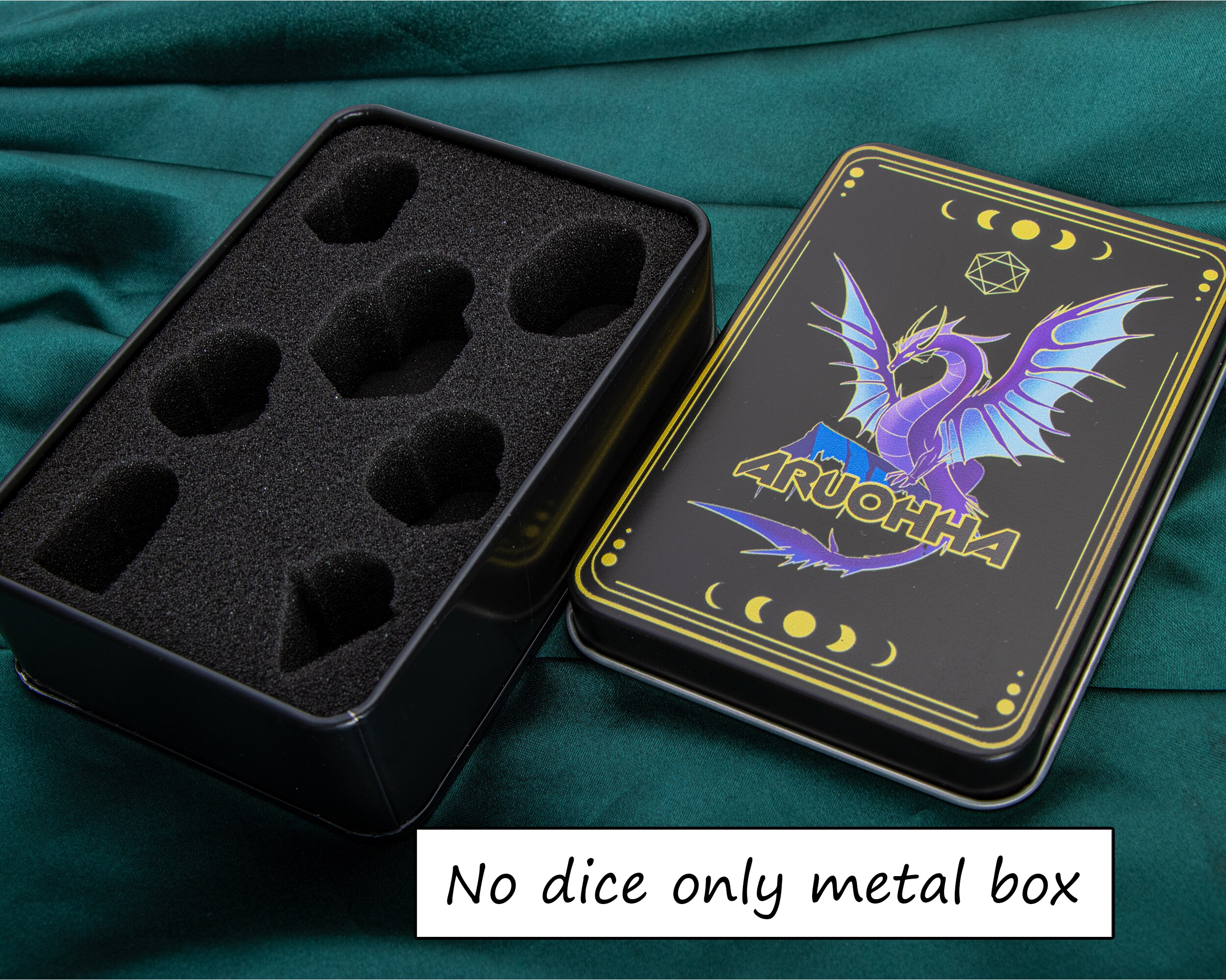 7pcs dnd metal dice set dungeon and dragon hollow d&d dice for mtg pathfinder rpg role playing game d20 d12 d10 d8 d6 d4