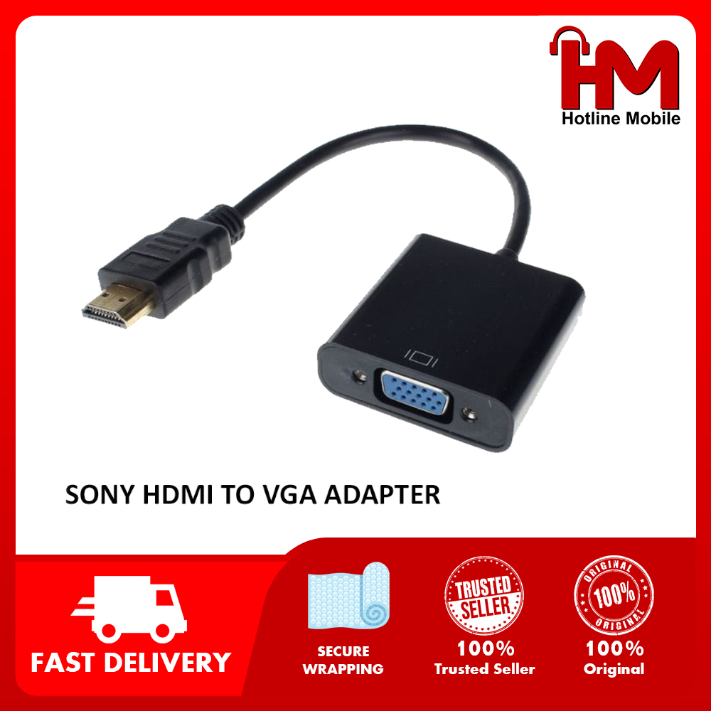 Sony Vaio HDMI to VGA Adapter | Lazada