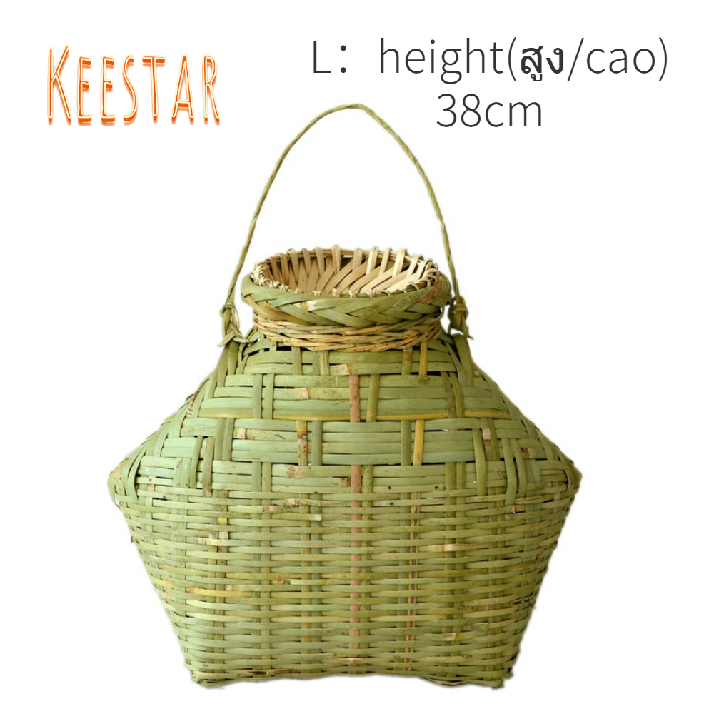Keestar Bamboo woven fish baskets traditional hand-woven fish