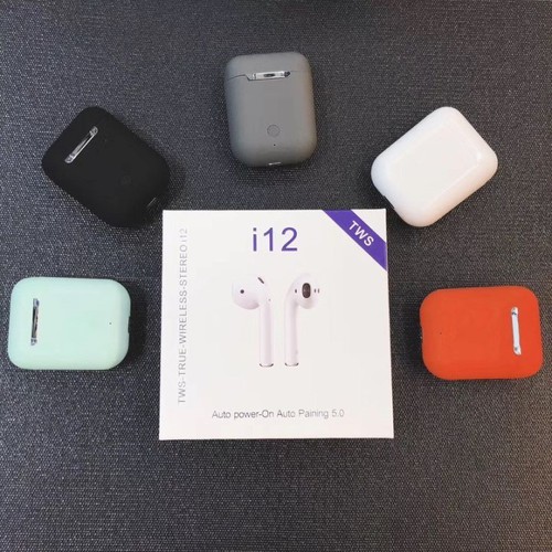 Tai nghe bluetooth i12 TWS cảm biến vân tay
