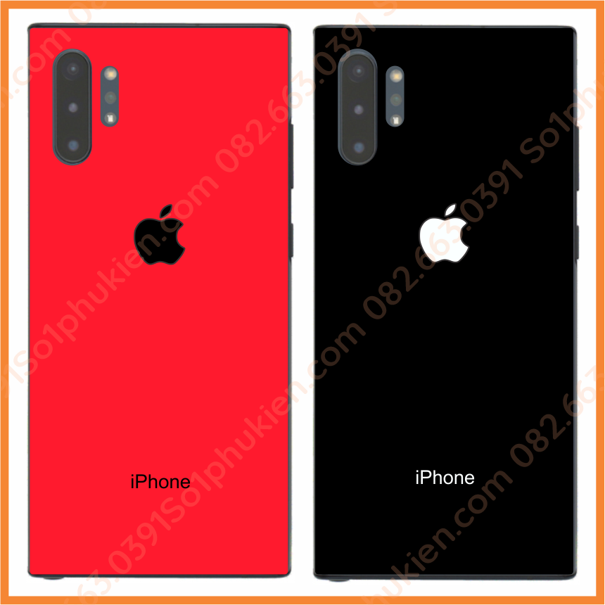 Ốp lưng Samsung note 10 / note 10 plus ( note 10+ ) giả iphone