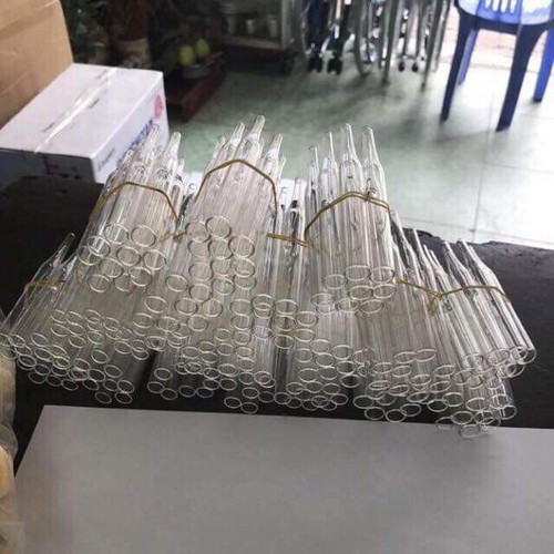 Combo 10 ống thủy tinh hút mụn