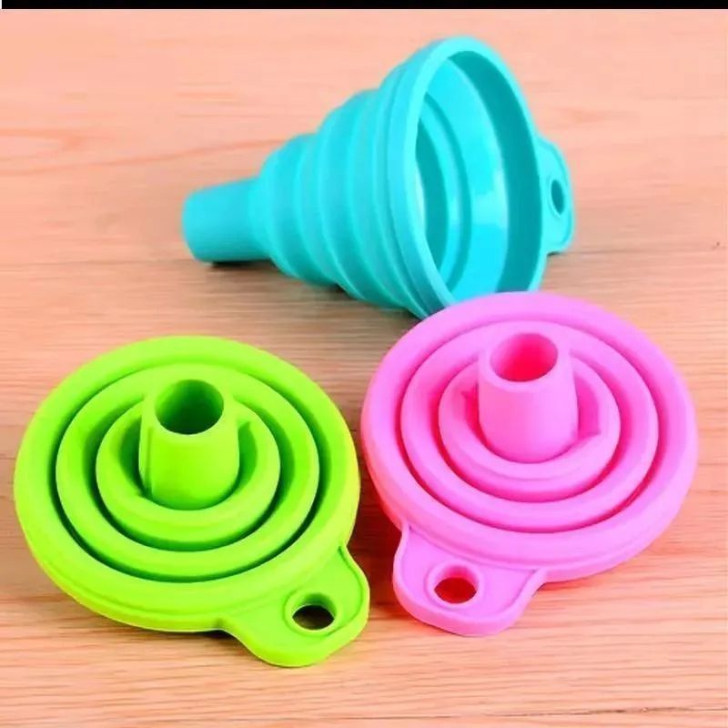 Phễu Gấp Gọn Mini Silicon Đa Năng, Chịu Nhiệt