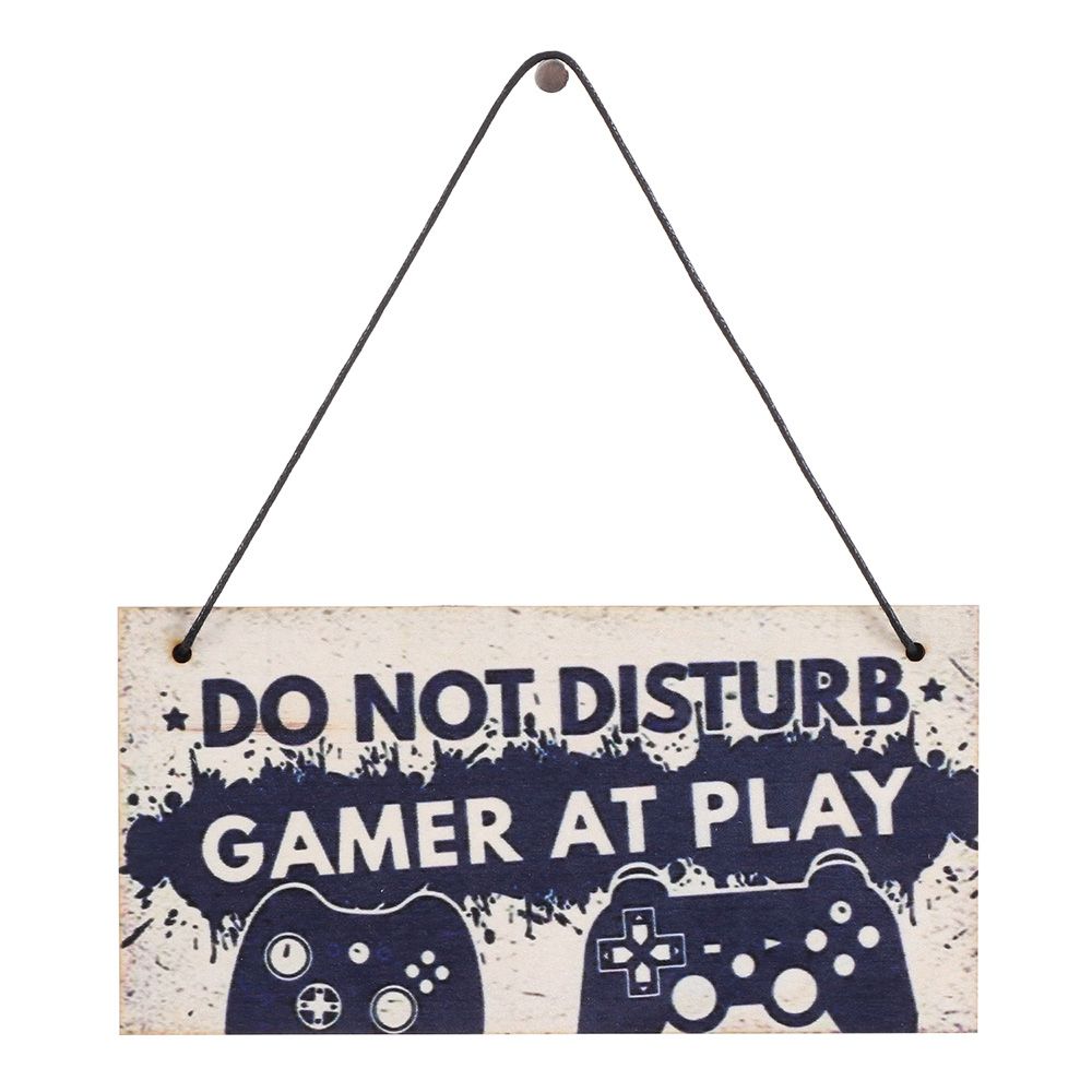 FHDTSG Funny Novelty At Work Gaming Room Gamer Gifts Man Cave Wall Decoration Game Ornaments