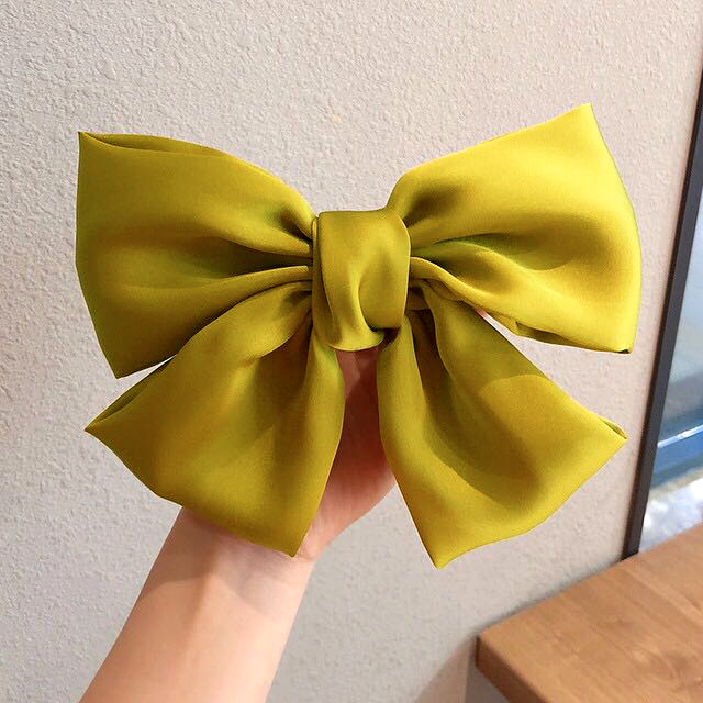 Kẹp Tóc Lụa Nơ Lolita Phong Cách Hàn Quốc - New Thoi Trang