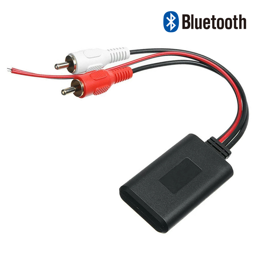 Hittime Car Wireless Bluetooth Receiver Module AUX Adapter Music Audio Stereo Receiver For 2RCA Interface Vehicles